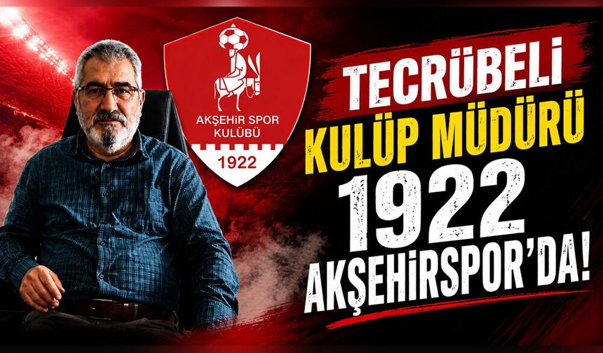 Bedri Alabay 1922 Akşehirspor Kulüp Müdürü Oldu