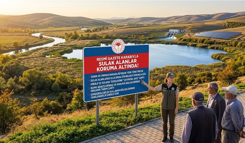 Sulak Alanlara "Organik" Kalkan, Yönetmelik Sil Baştan Değişti!