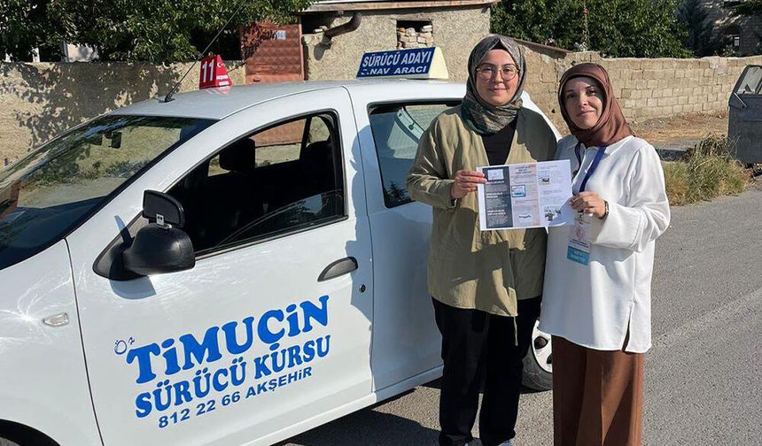 Sürücü Adaylarına Trafik Güvenliği Uyarısı