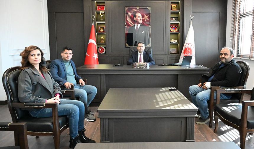 Gazetemizden Adliyeye Hayırlı Olsun Ziyareti