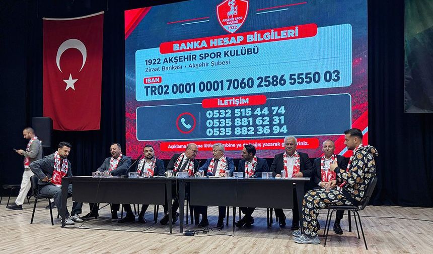 Akşehirspor İçin Canlı Yayında Destek Seferberliği