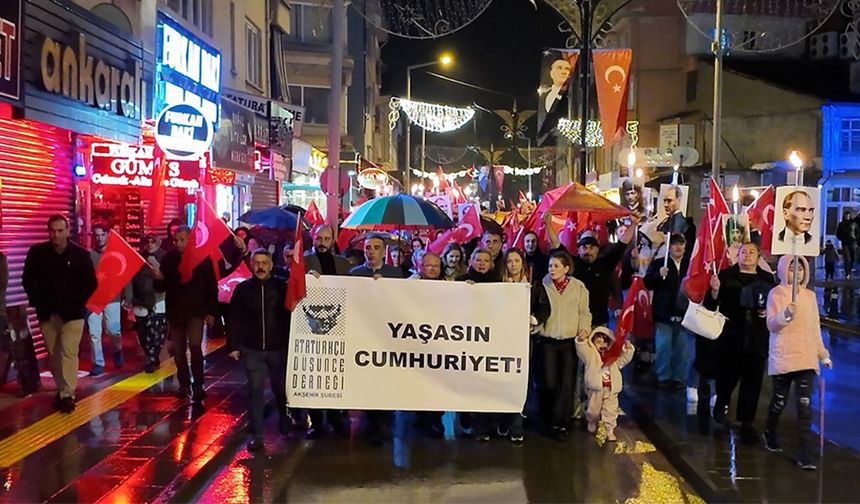 Cumhuriyet’in 103. Yılı Akşehir’de Etkinliklerle Kutlandı