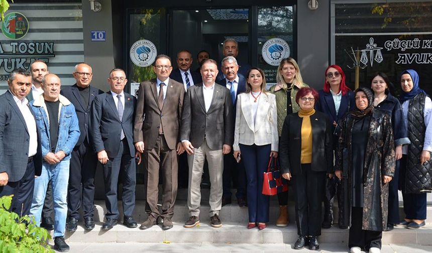 CHP Heyetinden Akşehir’de İstişare Toplantısı ve Esnaf Ziyareti