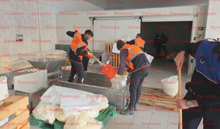 Akşehir’de Kaçak Üretim Yapılan İş Yerine Baskın
