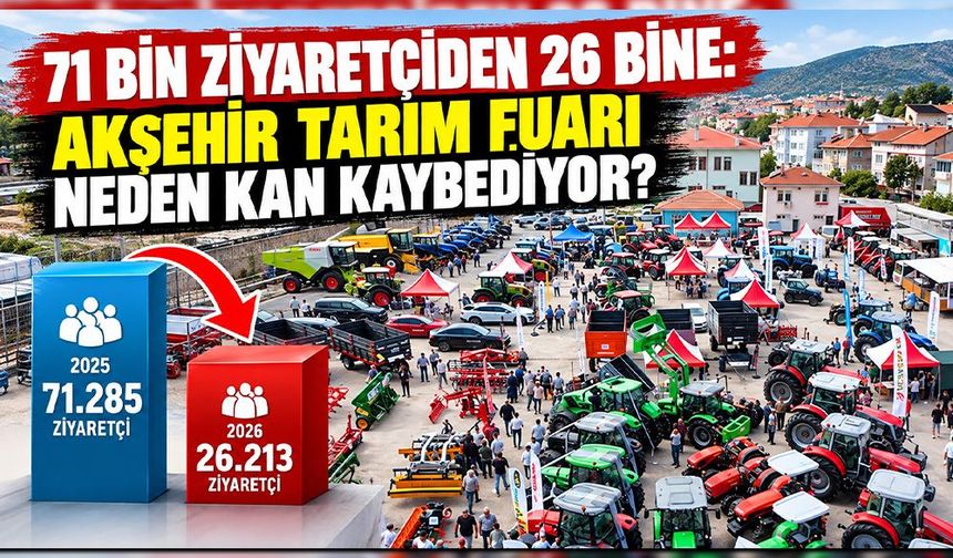 Tarım Fuarı’nda Ziyaretçi Sayısı Yüzde 63 Düştü!