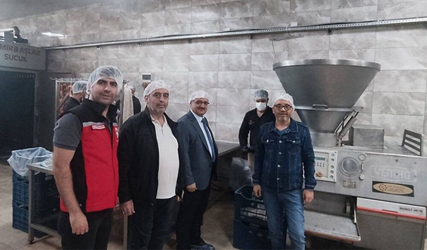 Gıda Üretim Tesislerine Denetim ve Bilgilendirme Ziyareti