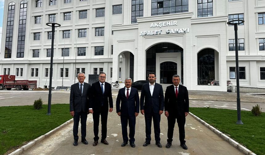 Adalet Sarayı’na Açılış Öncesi Ziyaret