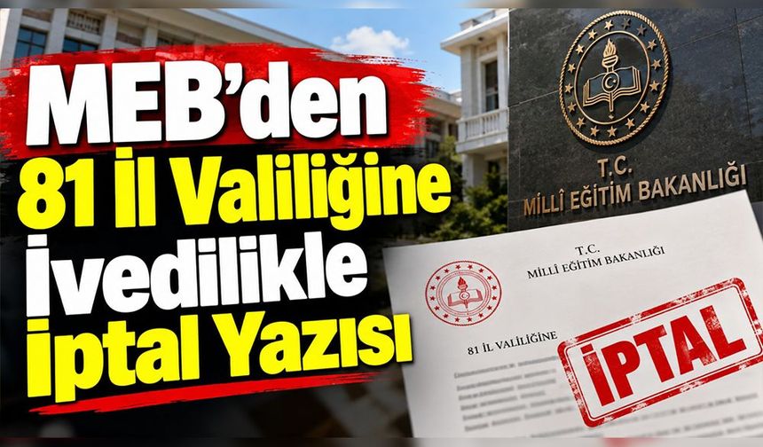 MEB’te Vekâleten Görevlendirmeler Sonlandırılıyor
