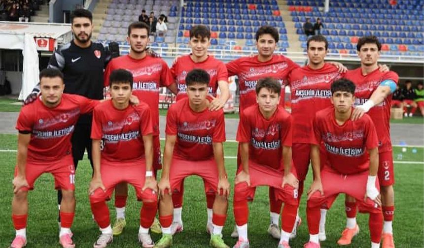 1922 Akşehir U-19, Son Dakikada Yıkıldı: 2-2