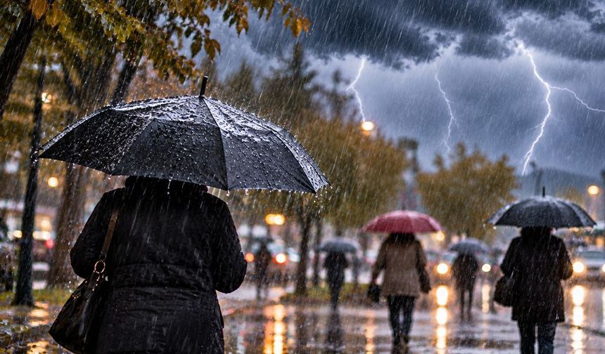 Akşehir İçin Kuvvetli Yağış Uyarısı!