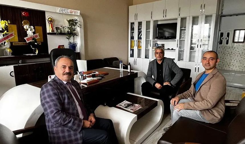 Yeni Atanan Yöneticilere Müdür İşcan’dan Hayırlı Olsun Ziyareti