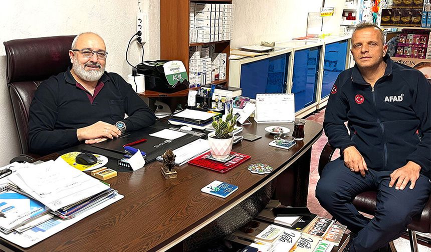 AFAD Eğitmeni Gencer’den CAN-KURT’a Ziyaret