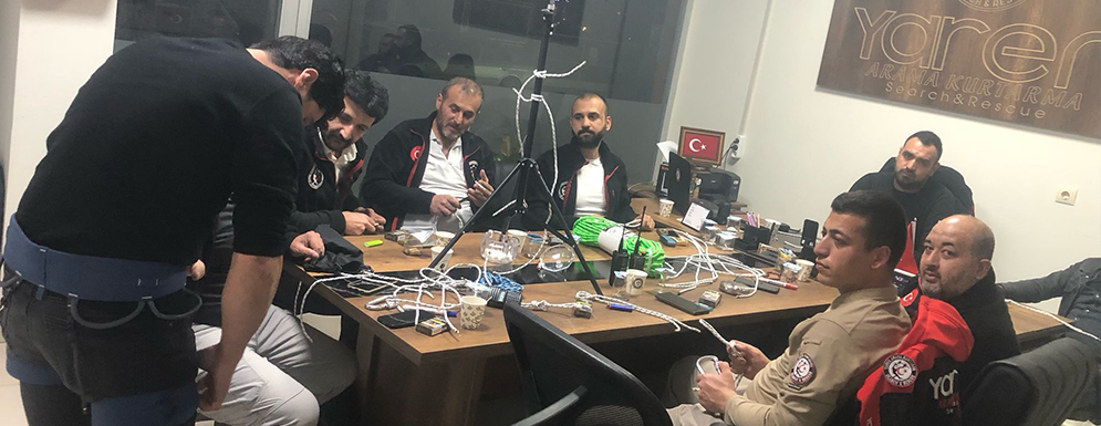 YAREN Arama Kurtarma’dan “İpler ve Düğümler” Eğitimi