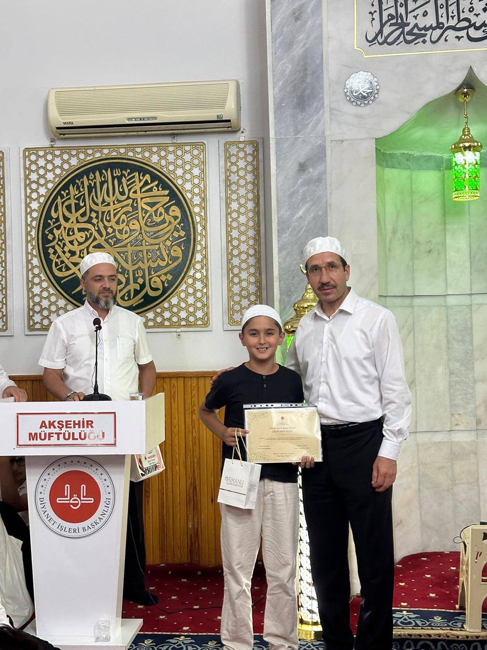 Müftülük Başarı Belgesi (1)