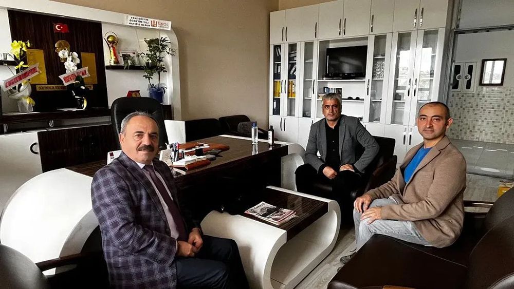 Yeni Atanan Yöneticilere Müdür İşcan’dan Hayırlı Olsun Ziyareti