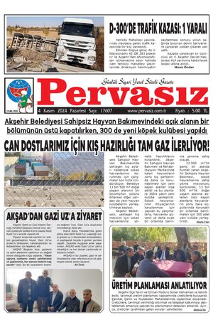 PERVASIZ GAZETESİ 04.11.2024