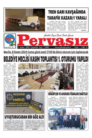 PERVASIZ GAZETESİ 06.11.2024