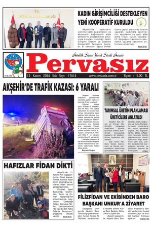 PERVASIZ GAZETESİ 12.11.2024