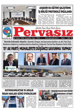 PERVASIZ GAZETESİ 20.11.2024