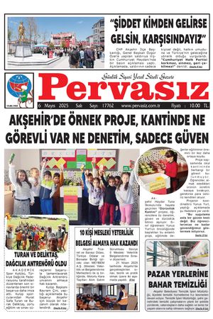 PERVASIZ GAZETESİ 06.05.2025