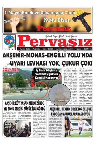 PERVASIZ GAZETESİ 01.05.2025