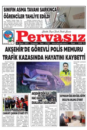 PERVASIZ GAZETESİ 14.05.2025