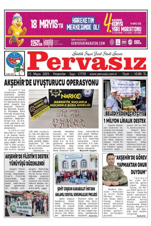 PERVASIZ GAZETESİ 15.05.2025