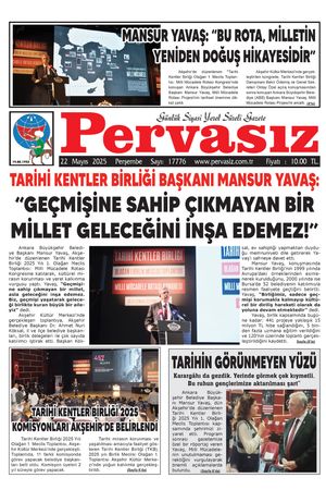 PERVASIZ GAZETESİ 22.05.2025
