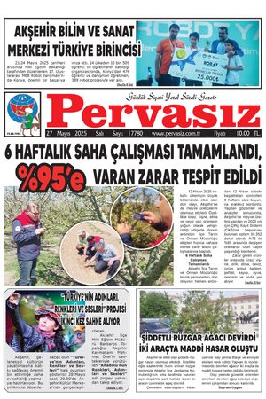 PERVASIZ GAZETESİ 27.05.2025