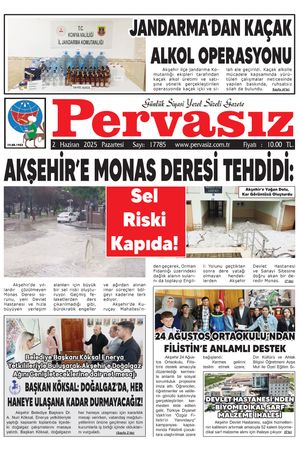 PERVASIZ GAZETESİ 02.06.2025