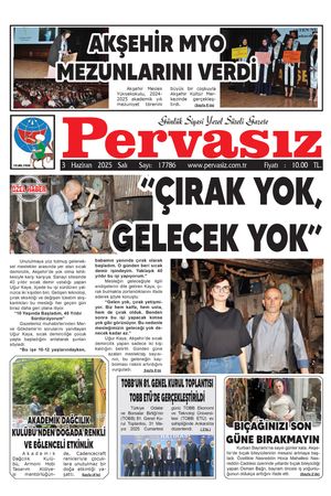 PERVASIZ GAZETESİ 03.06.2025