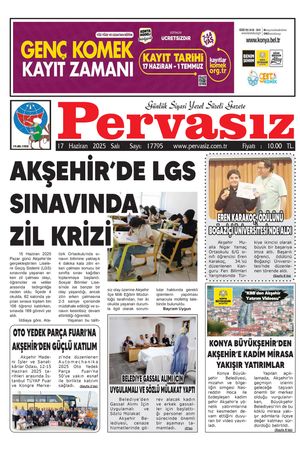 PERVASIZ GAZETESİ 17.06.2025