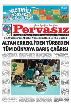 PERVASIZ GAZETESİ 07.07.2025