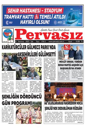 PERVASIZ GAZETESİ 08.07.2025