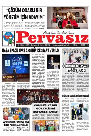 PERVASIZ GAZETESİ 04.10.2025