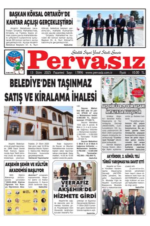 PERVASIZ 13.10.2025