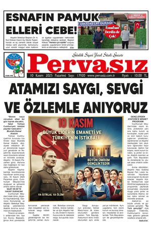 PERVASIZ GAZETESİ 10.11.2025
