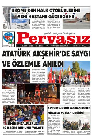 PERVASIZ GAZETESİ 11.11.2025