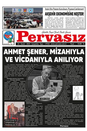 PERVASIZ GAZETESİ 26.11.2025