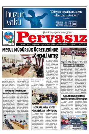 PERVASIZ GAZETESİ 11.12.2025