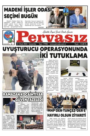 PERVASIZ GAZETESİ 21.01.2026