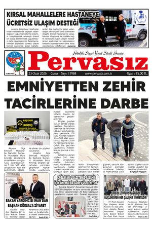PERVASIZ GAZETESİ 23.01.2026
