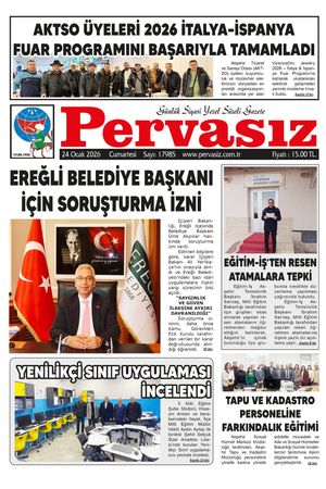 PERVASIZ GAZETESİ 24.01.2026