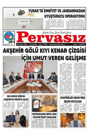 PERVASIZ GAZETESİ 31.01.2026