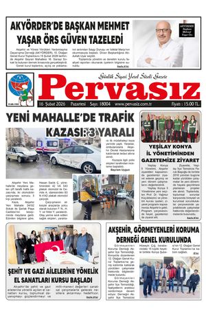 PERVASIZ GAZETESİ 16.02.2026
