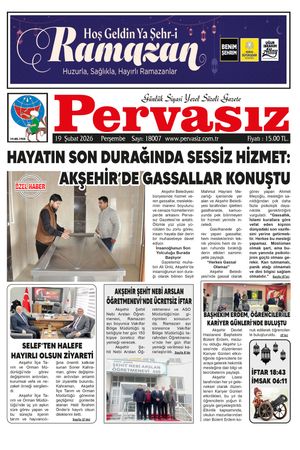 PERVASIZ GAZETESİ 19.02.2026