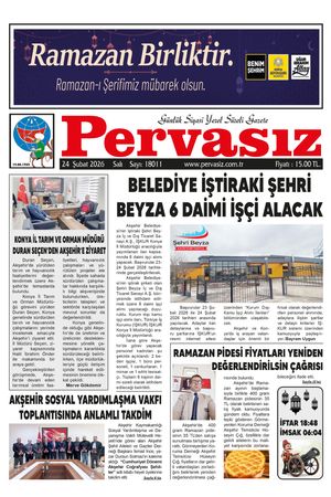 PERVASIZ GAZETESİ 24.02.2026