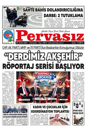 PERVASIZ GAZETESİ 28.02.2026
