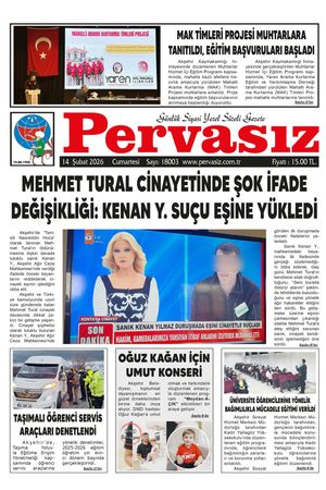 PERVASIZ GAZETESİ 14.02.2026
