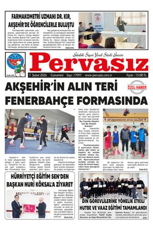 PERVASIZ GAZETESİ 07.02.2026